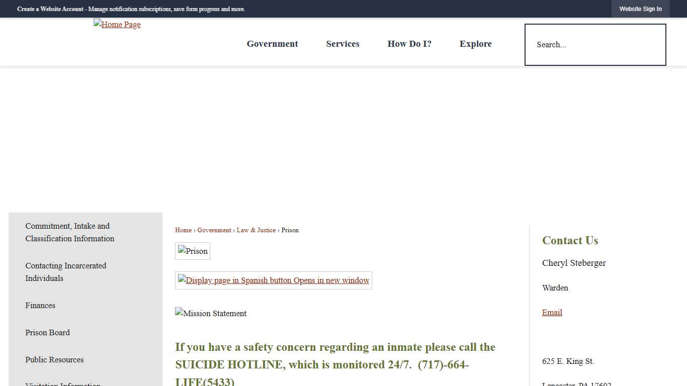 | Lancaster County, PA - Official Website